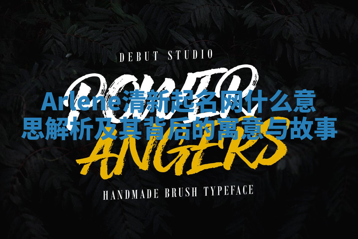 Arlene清新起名网什么意思解析及其背后的寓意与故事 Arlene清新起名网什么意思解析及其背后的寓意与故事