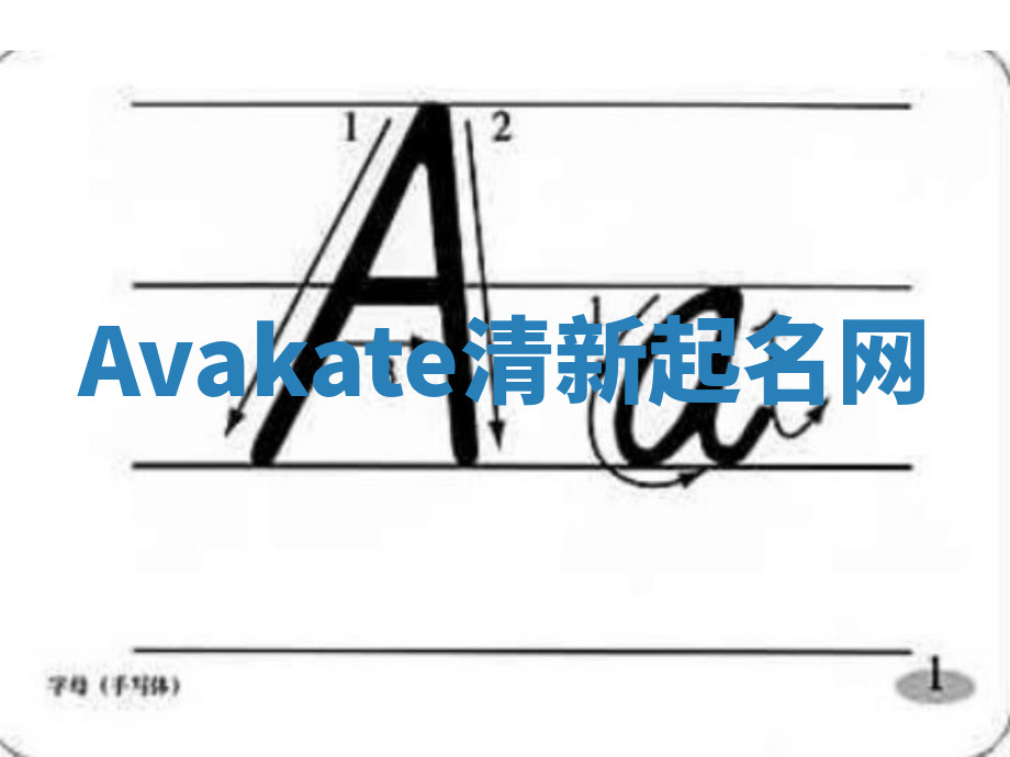Avakate清新起名网