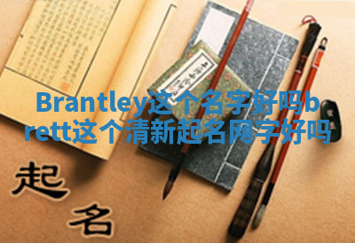 Brantley这个名字好吗 brett这个清新起名网字好吗