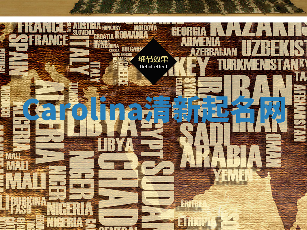 Carolina清新起名网