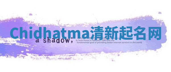 Chidhatma清新起名网