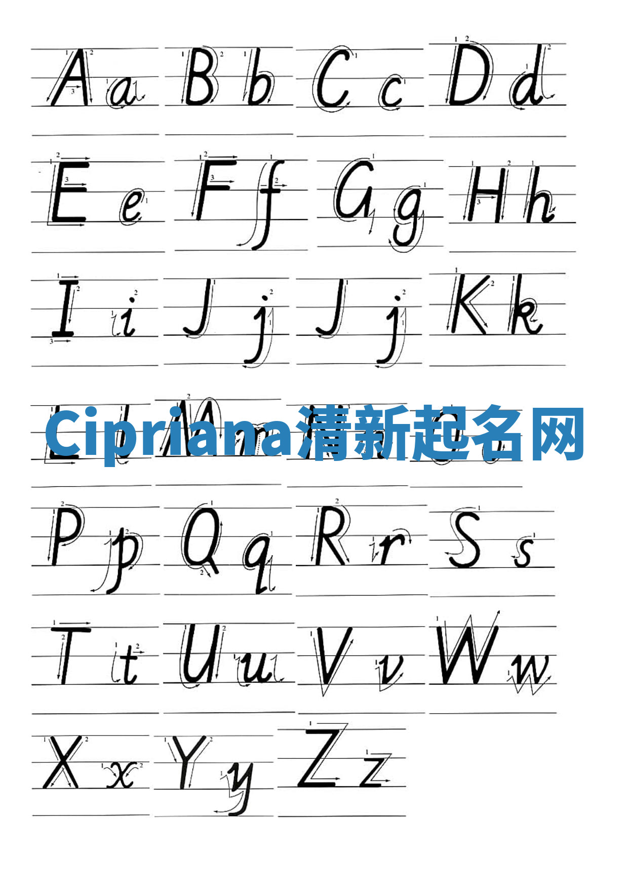 Cipriana清新起名网 Cipriana清新起名网