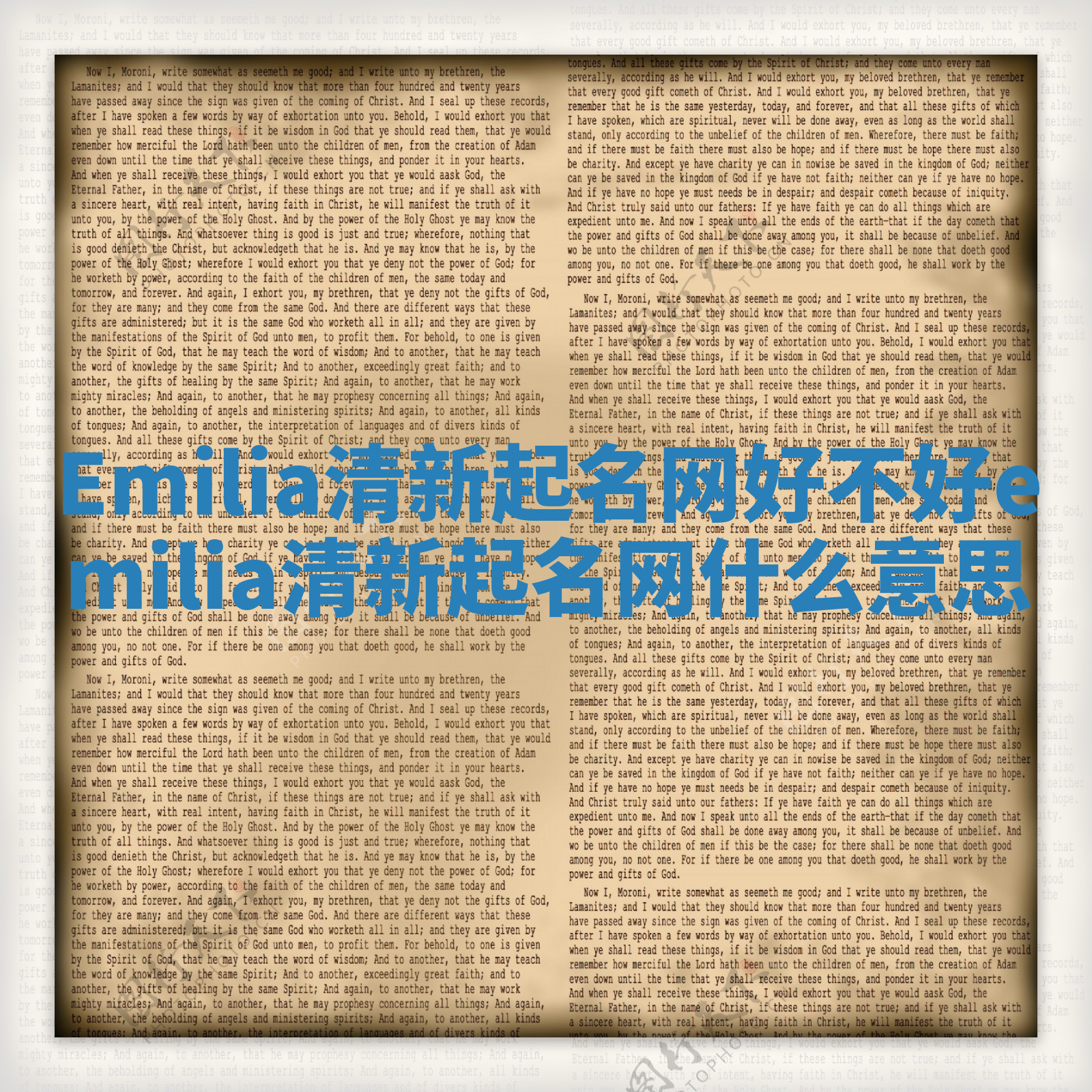 Emilia清新起名网好不好_emilia清新起名网什么意思 Emilia清新起名网好不好_emilia清新起名网什么意思
