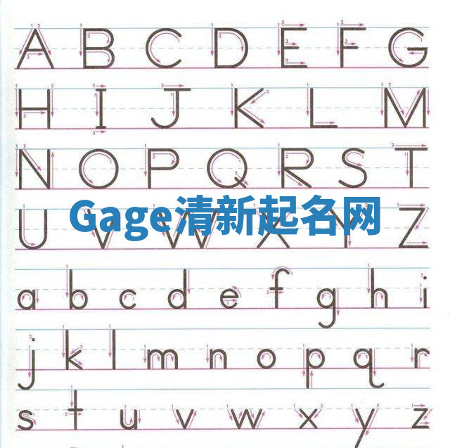 Gage清新起名网