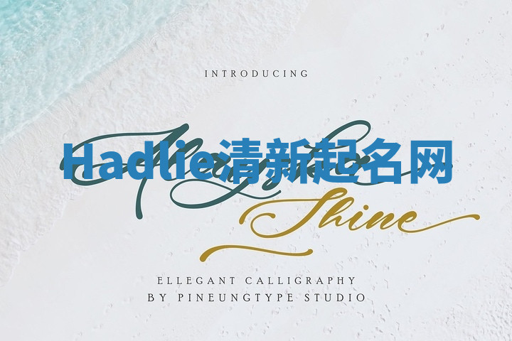 Hadlie清新起名网