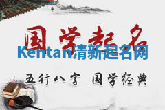 Kentan清新起名网