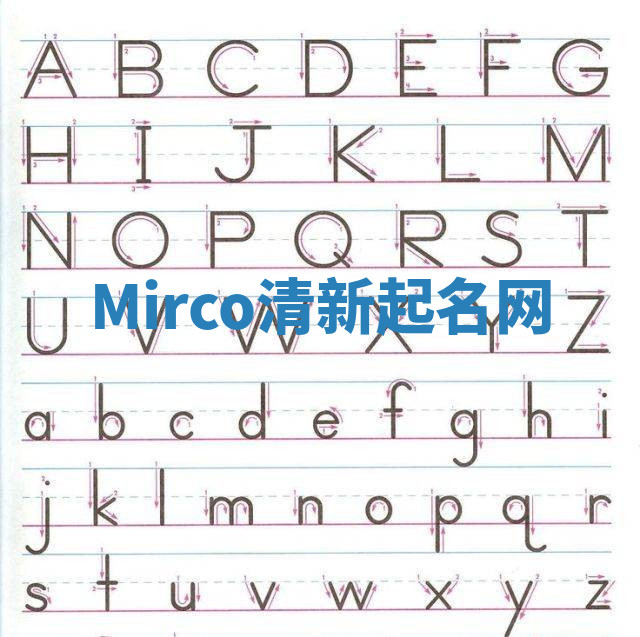 Mirco清新起名网