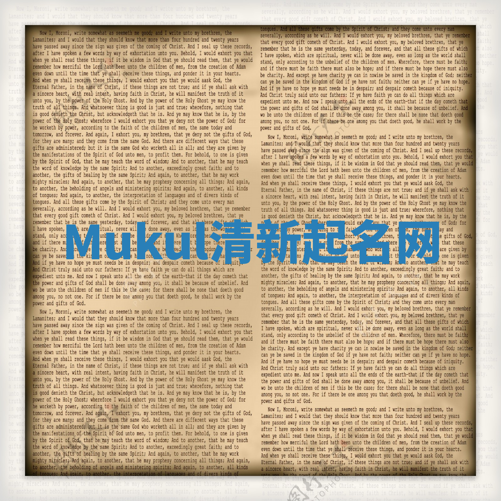 Mukul清新起名网