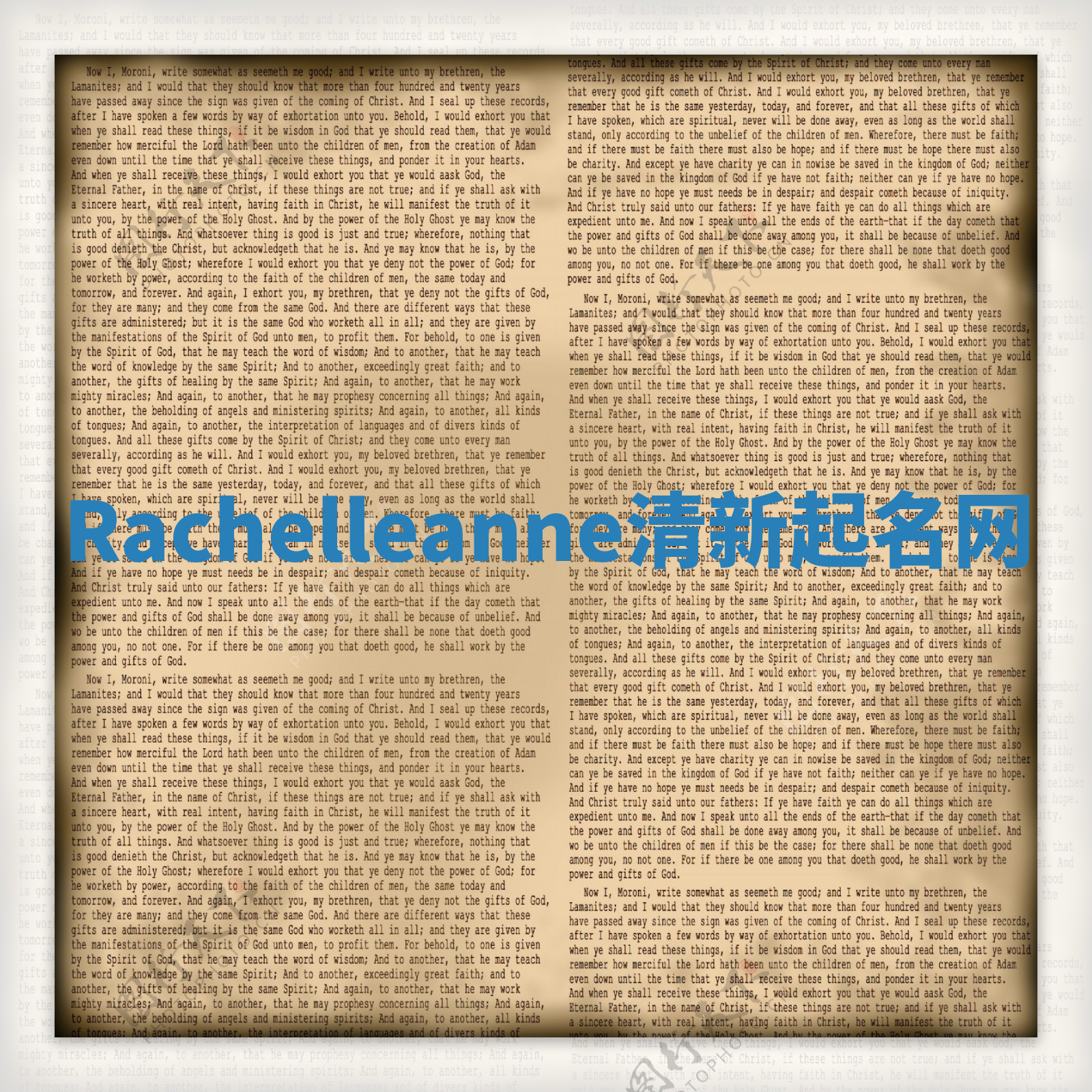 Rachelleanne清新起名网 Rachelleanne清新起名网