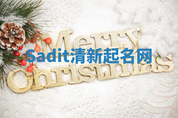 Sadit清新起名网 Sadit清新起名网