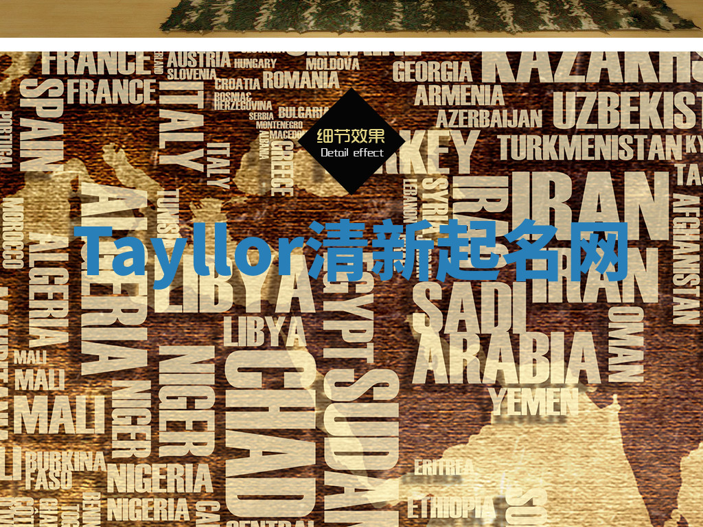 Tayllor清新起名网