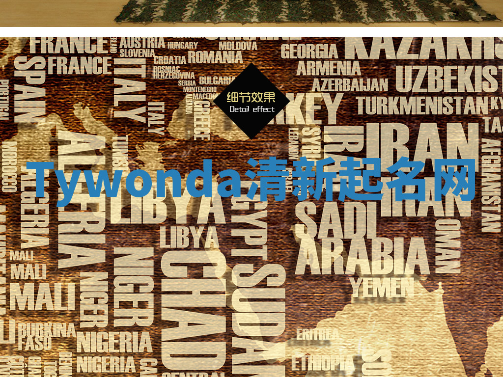 Tywonda清新起名网 Tywonda清新起名网