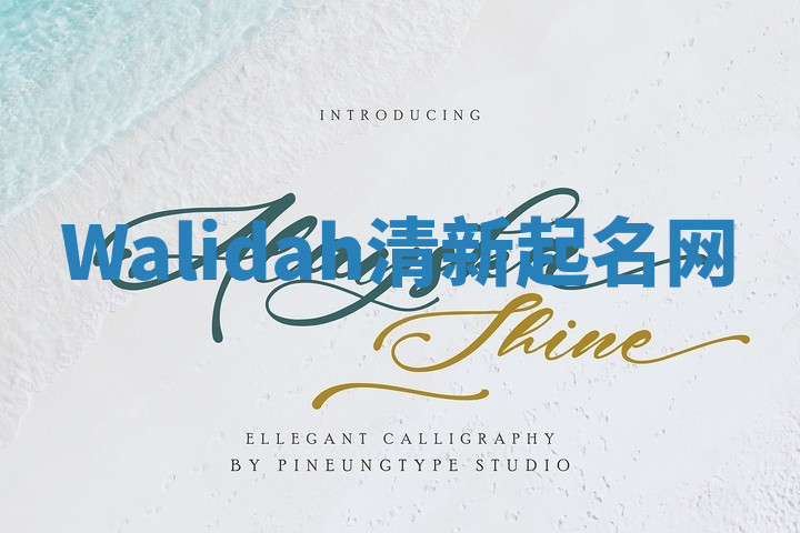 Walidah清新起名网